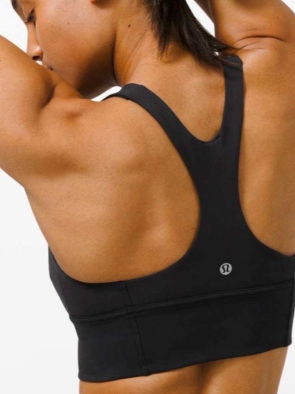 lululemon athletica Black Wunder Train Sports Bra